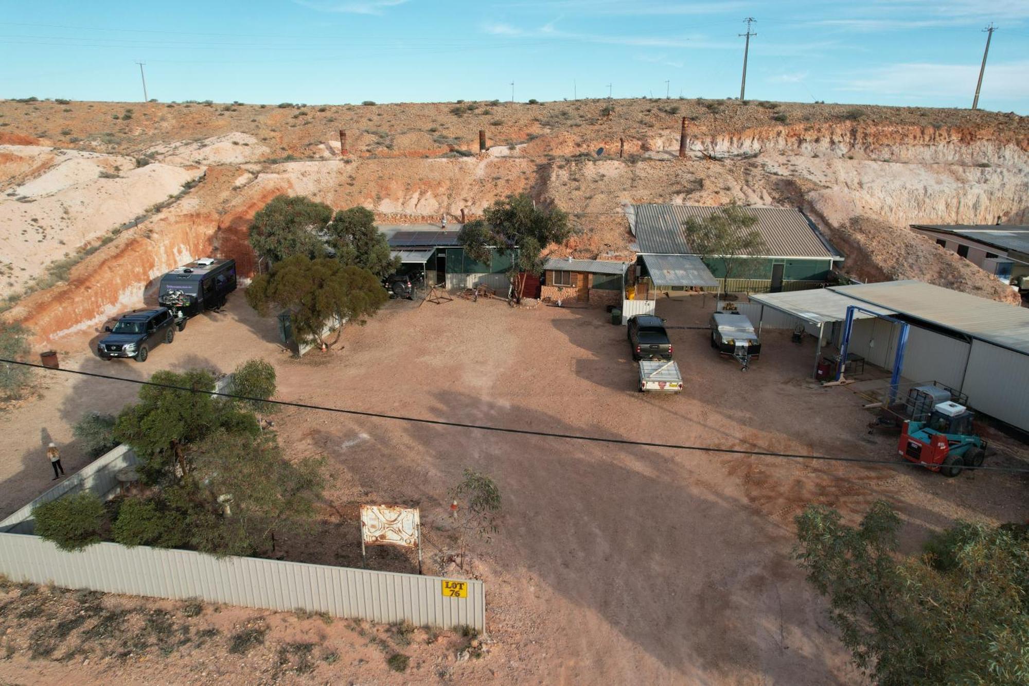 Vila Dinky Di'S Dugout Coober Pedy Exteriér fotografie